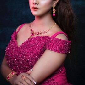 EVER FAITH Rhinestone Crystal Wedding Flowers Wave Teardrop Necklace Earrings Set, Crystal