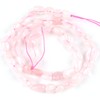 6-8mm Natural Rose Quartz Gem Stone Free Form Nuggets Tumbled