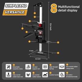 Furniture Lifter Tool,Construction Jack,Hand Lifting Jack Tool,from JSZYO Renovation System.Suits Door/Window Install, Furniture Lifting, and Supports Weight with Woodworking Tools