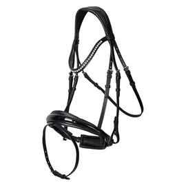 Imperial Riding IRHFria Bridle Black Lacquer Chrystal, C/S