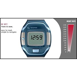 Sigma Sport Pulscomputer PC 3 FT Finger Touch (Pulsmessung ohne Brustgurt)