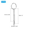 PATIKIL 2pcs 316 Stainless Steel Quick Release Pin Bimini Top