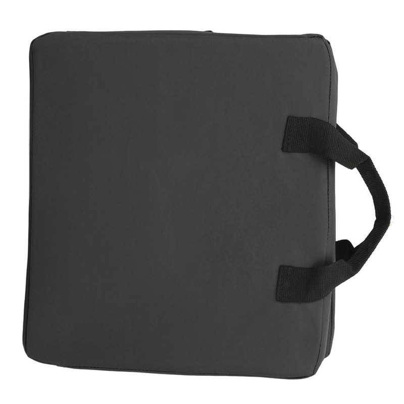 Outdoor Foldable Chair with Backrest Soft Sponge Cushion Back Chair