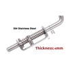 Heavy Duty 304 Stainless Steel Spring Pin Latch Lock Assembly