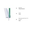 Frameless Shower Door Bottom Seal Shower Sweep with Drip Rail