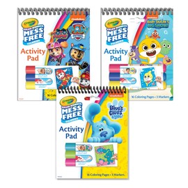 Crayola Nickelodeon Color Wonder Bundle (3 Pack), Mess Free Coloring Set for Kids, Activity Pads & Markers, Gifts for Toddlers, 3+
