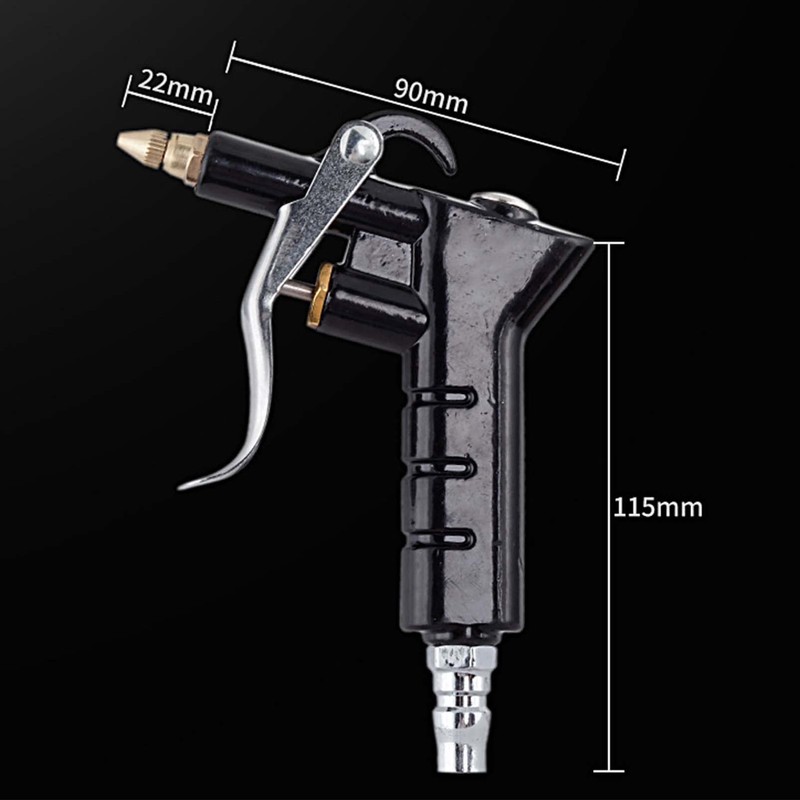 Industrial Air Blow Gun with a Brass Adjustable Air Flow