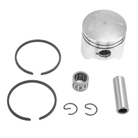 14mm Piston Hole Ring + Piston Ring Assembly Kit 44mm/1.7in, Quad Rings Pin Set (2 Stroke) for 2-Stroke Mini Moto Dirt Bike fasce pistone Zip 44mm