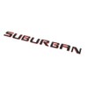 3pack OEM Suburban Nameplates Emblems ABS Letter 3D Badges Compatible