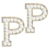 Iron On Patches for Clothing, Sparkly Rhinestones and Elegant Pearls