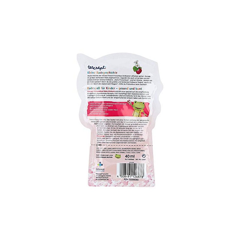 TETESEPT Children's Bath Fun Foam Mein Einhorn 40 ml