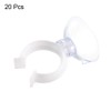 sourcing map 20 pieces aquarium replacement suction cup clips tube