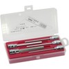 83LB-S5 Socket Bit Set, Hexagonal 83LB-S5, Insertion Angle: 0.4 inches