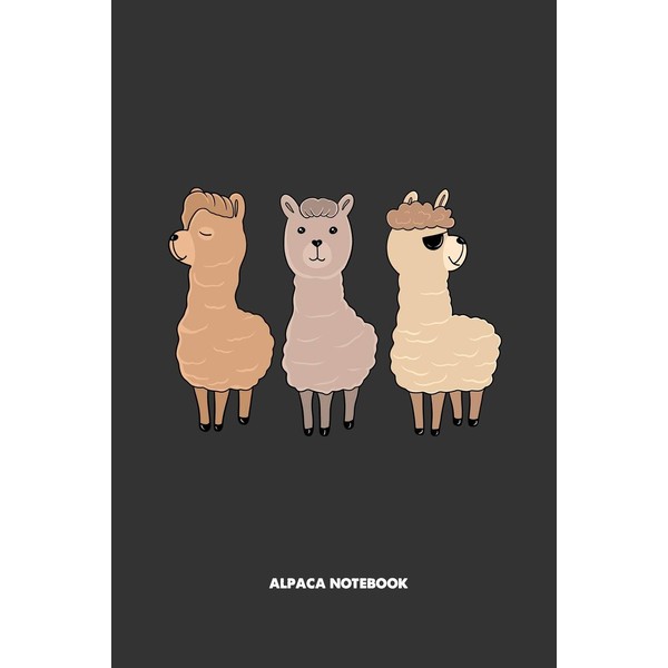Alpaca Notebook: 6x9 Dotgrid Notebook, Journal or Planner for Alpaca