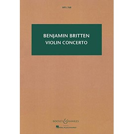 Britten: Violin Concerto, Op. 15 [Study Score]