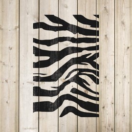 Tiger Stripes Stencil for Walls and Crafts - Reusable Stencils of Tiger Stripes for Painting in Small & Large Sizes - Made in USA