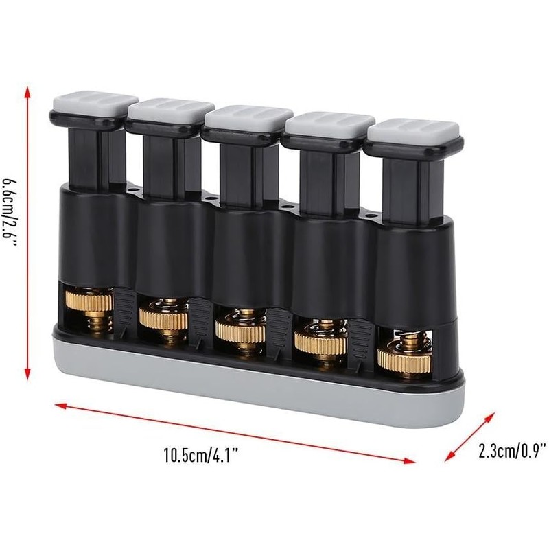 Finger Exerciser, Variable Grip Trainer for Piano and Guitar, Hand