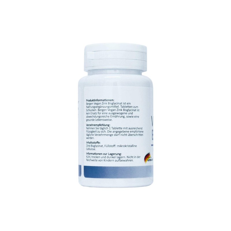 Zinc Tablets - 185 Pieces in a Yearly Supply. 25