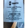 wera 022523 hex plus 3/16 germany 950 spkl