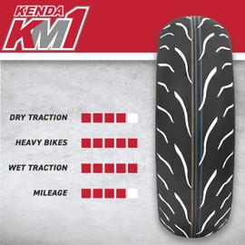 Kenda KM1 Sport Touring Rear Motorcycle Tire 160/60ZR17 69W TL w/Keychain