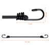 10 Pack Bungee Cords With Hooks, Heavy Duty Elastic Bungee