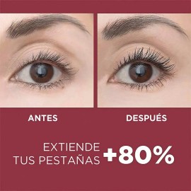 Máscara De Pestañas Double Extend Beauty Tubes L´Oréal - 5ml Color Black2
