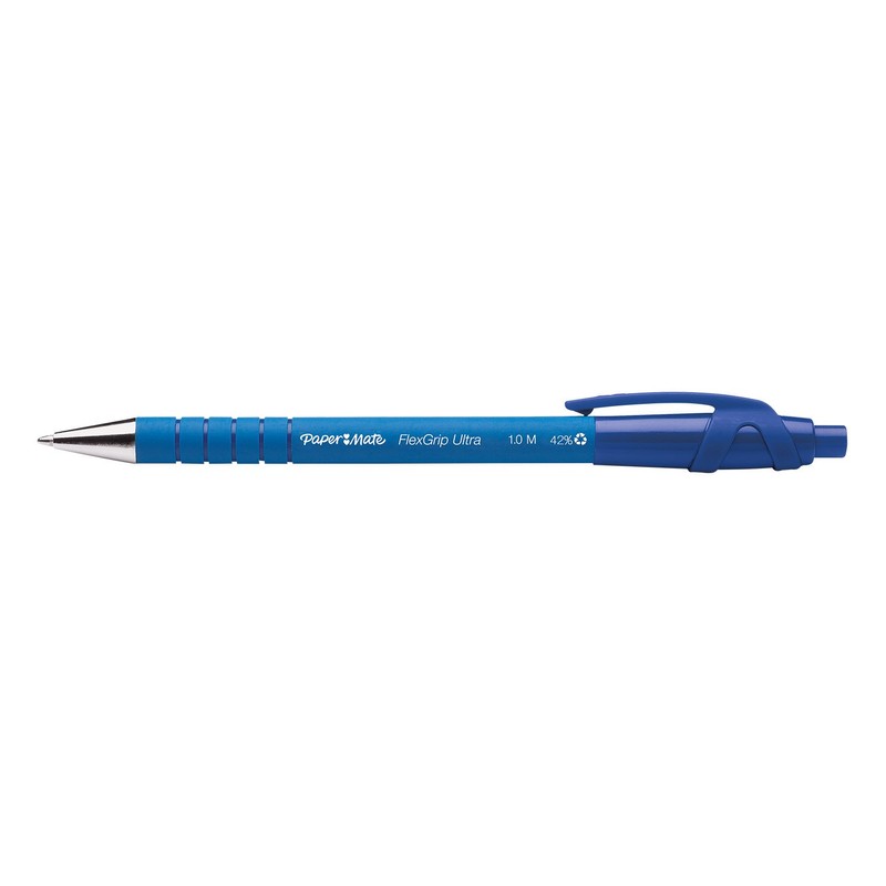 Paper Mate Flexgrip Ultra Capped Ballpoint Pens | Medium Point