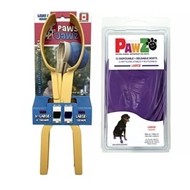 HDP Jawz for Pawz Dog Boots Color:Purple Size:Large Starter
