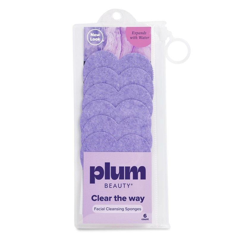 Facial Cleansing sponges - 6 ct