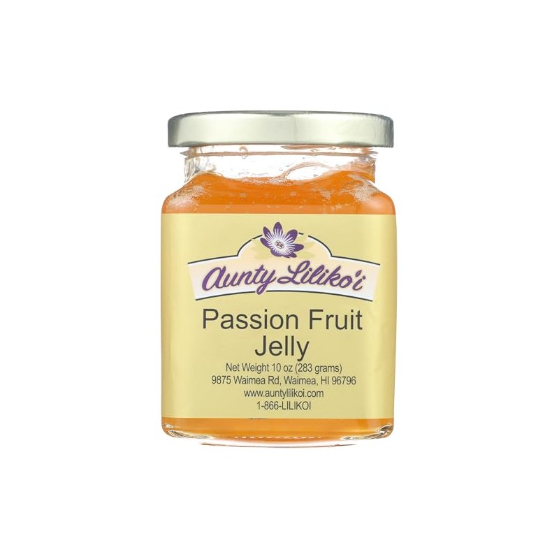Aunty Lilikoi Passion Fruit Jelly, 10 OZ