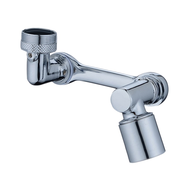 1080°Swivel Faucet Extender With 2 Spray Modes Sink Rotating Faucet