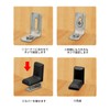 (TUISKU) Angle Brackets L-Shaped Plastic Cover Corner Brackets Right Angle