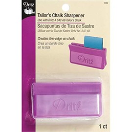 Dritz Tailor's Chalk Sharpener, 1 Count (Pack of 1), Purple