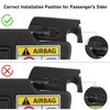 Upgrade Aluminum Alloy Sun Visor Repair Kit Heavy Duty Visor
