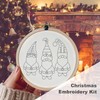 SYYZJKK Christmas Embroidery kit for Beginners, Beginner Embroidery kit for