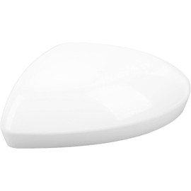 Bediffer 2019-2022 Cubierta de Espejo Blanca Duradera sin Pintar Tapa Protectora Fuerte para Reemplazo de Espejo Lateral Retrovisor de Puerta para Conductores Material ABS (Izquierdo