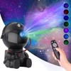 Galaxy Projector Night Light, Star Projector with Remote Control, Astronaut