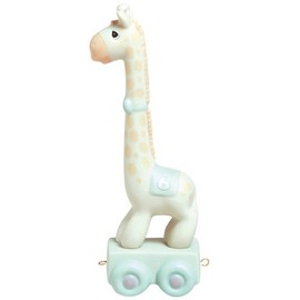 Precious Moments Keep Looking Up - Birthday Train Giraffe Vintage Collectible Figurine