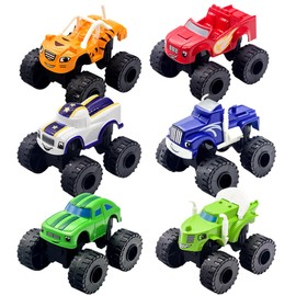 WENHYXG Truck Toy Car, 6 Pieces Cars Toy Pull Back Car Inertia Friction Powered Cars Children Toy Cars Children's Idea Mini Toy Vehicles Birthday Gifts for Boys Girls