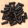 400Pcs Rubber End Caps 4mm ID PVC Round Tube Bolt