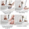 AIZOE Silicone Sink Splash Guard, Splash Guard for Kitchen Sink