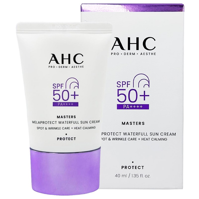 HC AHC Masters Mela Protect Waterfull Sun Cream 40ml UV+Melasma+Wrinkles