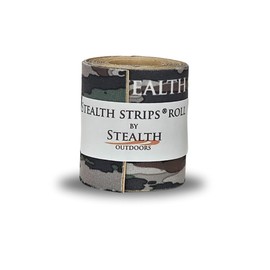 Stealth Strips Realtree Original Camo Silencing Tape | Self Adhesive Silencing Fabric | Great for Quieting All of Your Metal Hunting Gear and Accessories |(Realtree Original, 2.125" Wide)