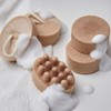 Mamer Lifting Massage Cleansing Bar Round Foam Cleansing Soap /