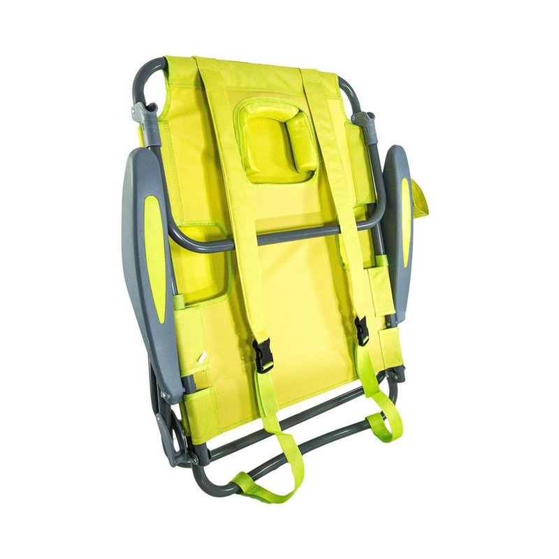 Ostrich On Your Back Backpack Beach Chair with Face Hole