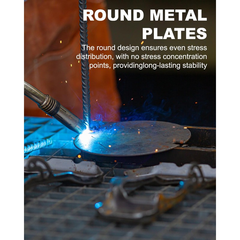 WENHUALI Round Hot Rolled Steel Plate 1/4" x 8" Round