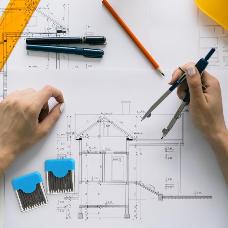 Pack of 20 Compass Leads, Black Compass Lead for Primary