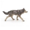 Papo Wild Animal Kingdom Figure, Grey Wolf