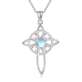 YAFEINI Witches Knot Necklace 925 Sterling Silver Nudo De Brujas Amuleto De Proteccion Jewelry for Women