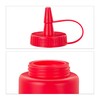 Relaxdays 18 x Squeeze Sauce Bottles, Refillable, Home & Catering,